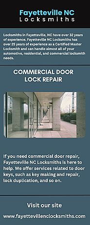 Commercial Door Lock Repair