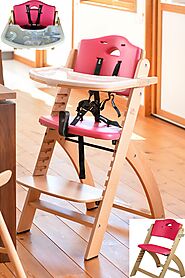 Adjustable Wooden High Chairs