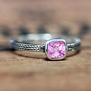 Pink Tourmaline Jewelry - Shop October Birthstones Today - Rings, Earring & Bracelet | Metalicious