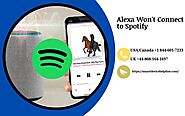 Alexa Won't Connect to Spotify