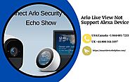 Arlo Live View Not Support Alexa Device