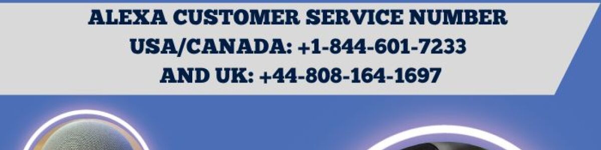 Headline for Alexa Customer Service Number +1-844-601-7233 Alexa Helpline