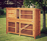 Strong Hutch For Your Pet Rabbits