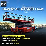 Scissor Lift Hire| Diesel or Electric Scissor Lifts Available | AFI-Rentals