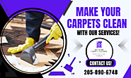 Get First-Class Carpet Cleaning Service!