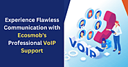 Experience Flawless Communication With Ecosmob's Professional VoIP Support