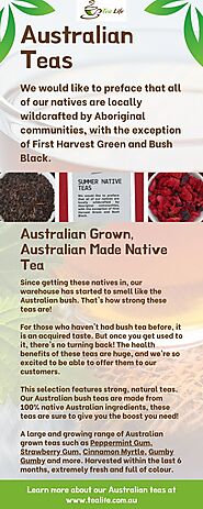 Australian Teas - Tea Life