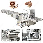 Large Industrial Chocolate Enrobing Machine Price