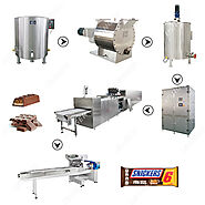Small Scale Chocolate Production Line 80 KG / H - Chocolate Making Machine