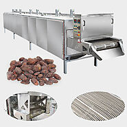 Industrial Cocoa Bean Roasting Machine 6-11 Meters