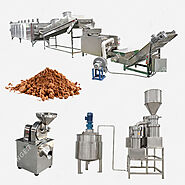 300-500 kg/h Cocoa Powder Processing Machine