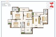 Trident Embassy Reso Floor Plan 3+1 Superb Unit Plan Noida Extension