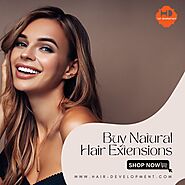 Buy Natural Hair Extensions in UK - Hair Development