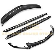 2016-19 Cadillac CTS-V Front Splitter Lip Side Skirts Rear Spoiler