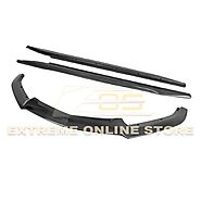 2014-19 Cadillac CTS Carbon Fiber Front Splitter - Extreme Online Store