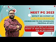Best Career counselling & Career Guidance by CareerXpert: EFFECT ON NEET COUNSELLING DUE TO INI-CET COUNSELLING