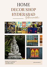 Home Decor Shop Hyderabad - Yellow Verandah