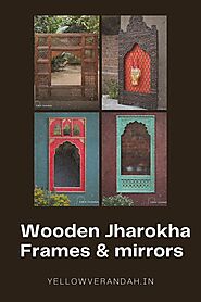 Wooden Jharokha Frames & Mirrors Online - Yellow Verandah