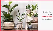 Creative Ways To Use Plant Stands In House Decor - Shopy Store