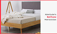 A Brief Guide To Bed Frame Materials & Sizes