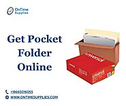 Get Pocket Folders Online