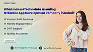 iTechnolabs - Top Emerging Mobile App Development Company Dubai (2023)