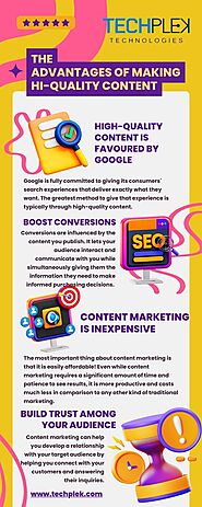 Benefits of Consistent & High-quality Content Marketing