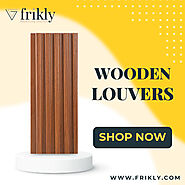 Wooden Louvers - Buy Premium Quality Wooden Louvers Online at Low Prices In India | Frikly.com