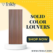Solid Colors Louvers - Buy Solid Colors Louvers Online at Low Prices In India | Frikly.com
