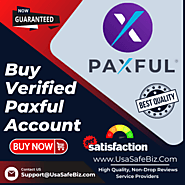 Buy Verified Paxful Account - USA Safe Biz