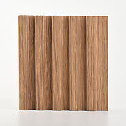 High quality wooden louvers used for interior furniture