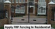 What are the applications & features of FRP?