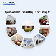 Space Available from 400 Sq. Ft. to 1 Lac Sq. ft. at Pacific Business Park