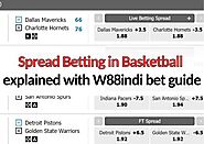 What is spread betting in basketball? How to bet on W88indi
