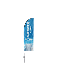 Custom Banner Flag with Stand | Display Solution | Canada