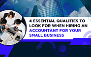 4 Essential Qualities to Look for When Hiring an Accountant for Your Small Business - Outbooks Ireland