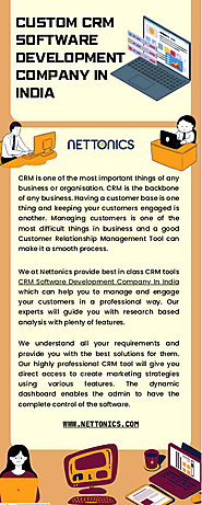 Custom CRM Software Development Company In India