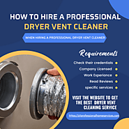 How to Hire a Professional Dryer Vent Cleaner