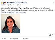Minneapolis Publc Schools' Executive Director of Educational & Cultural Services is featured on First Person Radio.