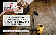 Reasons Why Vacuuming Isn't Enough For Cleaning Carpets