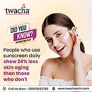 Twacha Aesthetic Skin- Be Smart, Protect Your Skin, and Wear Sunscreen