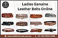 Ladies Genuine Leather Belts Online