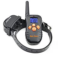 Petrainer 210 Yards Remote Training E-collar PET998N Rechargeable and Waterproof Dog Training Collar with Safe Beep a...