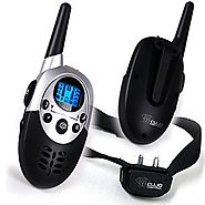 Dog Training Collar With Remote - 8 Levels of Shock and Vibration Correction Plus Sound Mode - Fully Adjustable Elect...