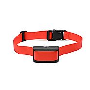 Oternal® Electronic No Bark Control Dog Training Collar with Adjustable Sensitivity Control, Red Nylon Collar, an Hig...