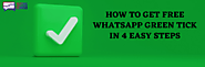 How to get Free WhatsApp Green Tick in 4 Easy Steps - SMS IDEA