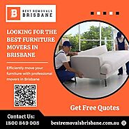 Top Furniture Removalists Near Your – Book the Best Furniture Removals in Brisbane