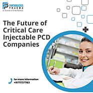 Critical Care PCD Pharma Franchise