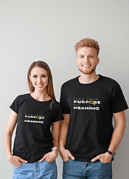 Find your purpose & meaning Men's/Women's T-shirt - Bae N' Bruh