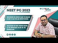 neetpg2023 discussion on one exam one counselling policy for ms md course in aiq/ state pros /cons